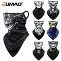 Camp Vault 3D Skull Triangle Bandana Neck Gaiter